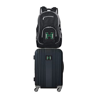 Hawaii Warriors Wheeled Carry-On Luggage & Backpack Set
