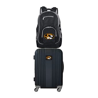 Missouri Tigers Wheeled Carry-On Luggage & Backpack Set