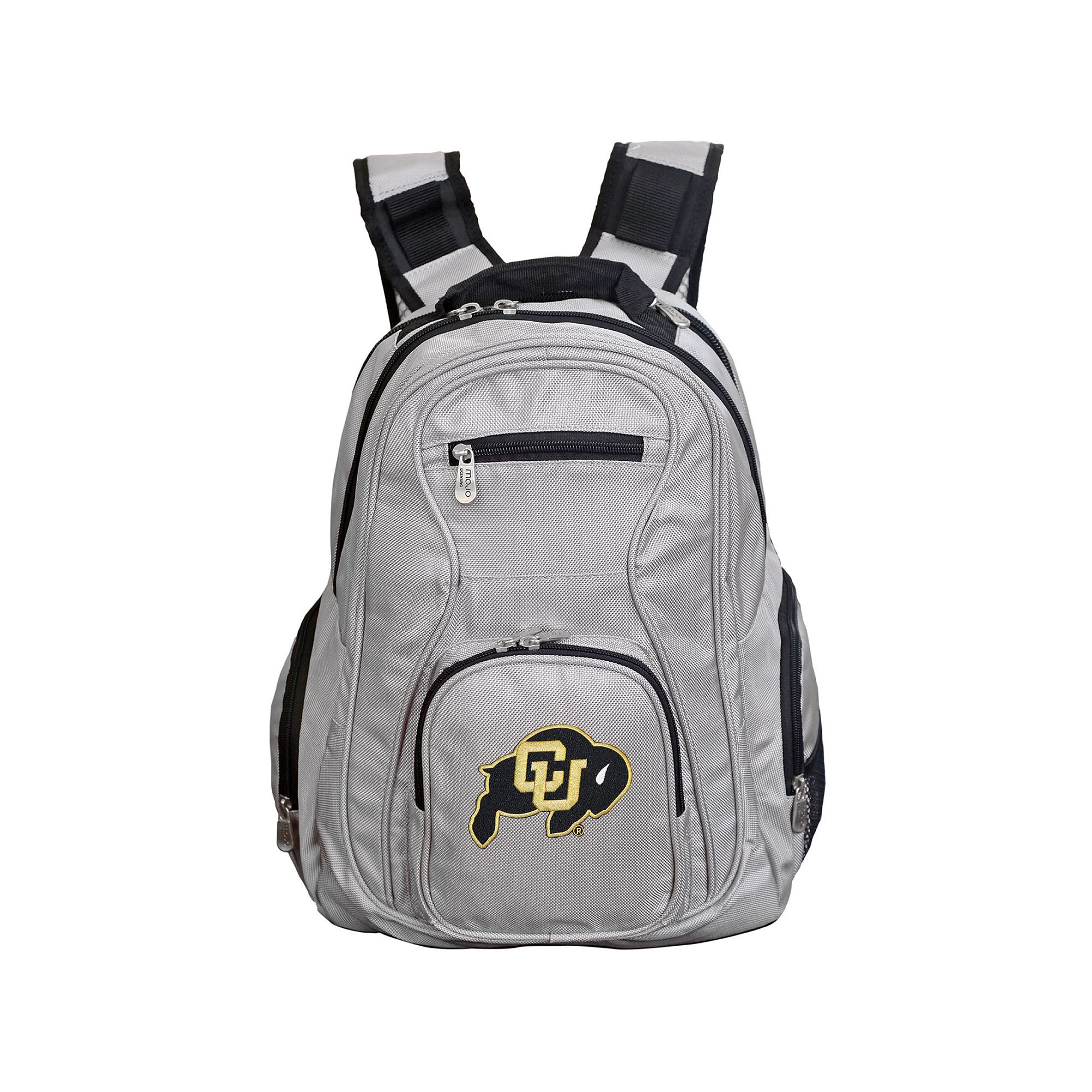 Colorado Buffaloes 20 Premium Laptop Backpack, Gray