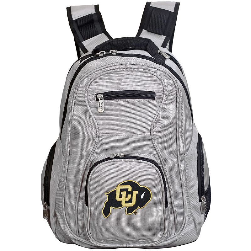 Colorado Buffaloes Premium Laptop Backpack, Grey