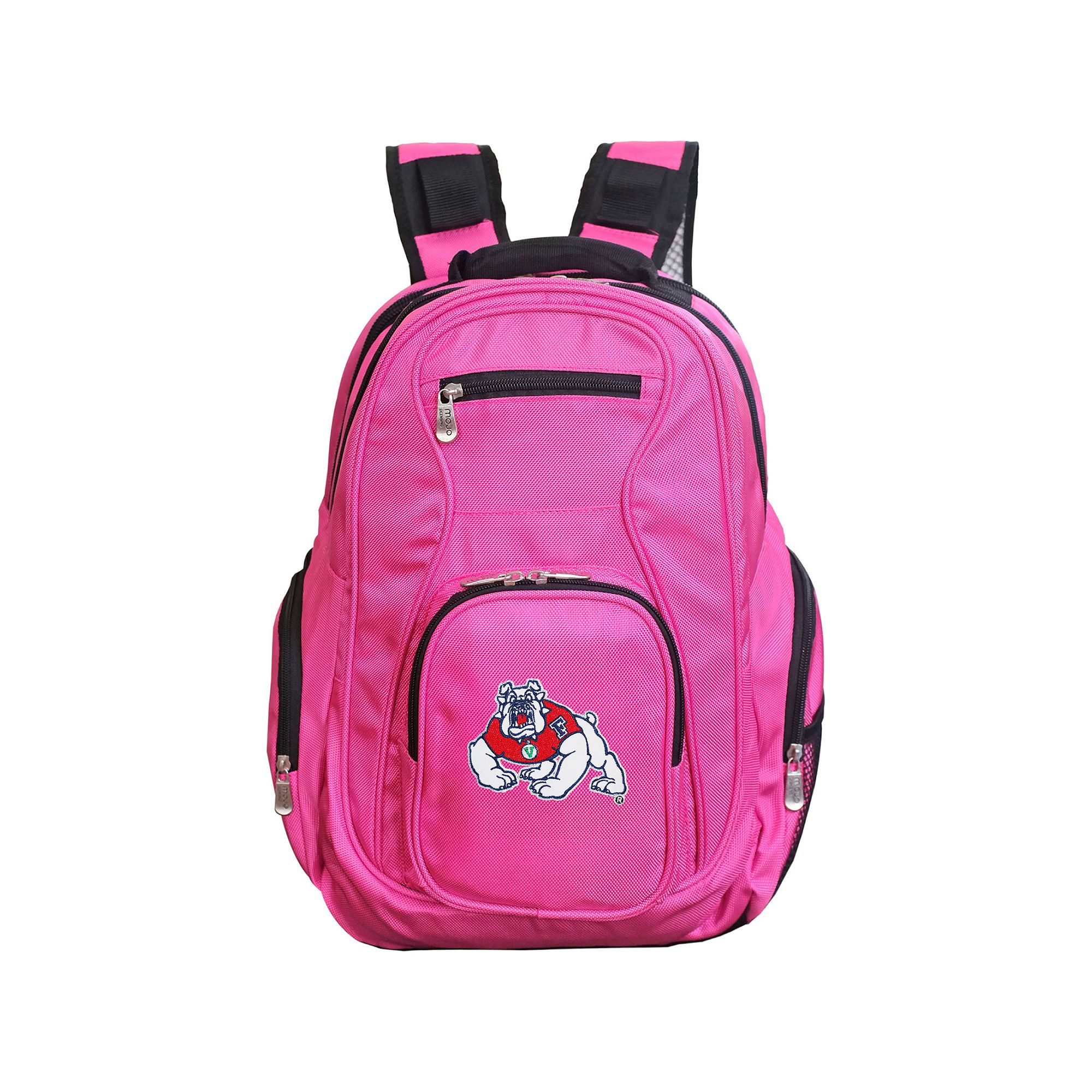 Fresno State Bulldogs Premium Laptop Backpack, Csf Pink