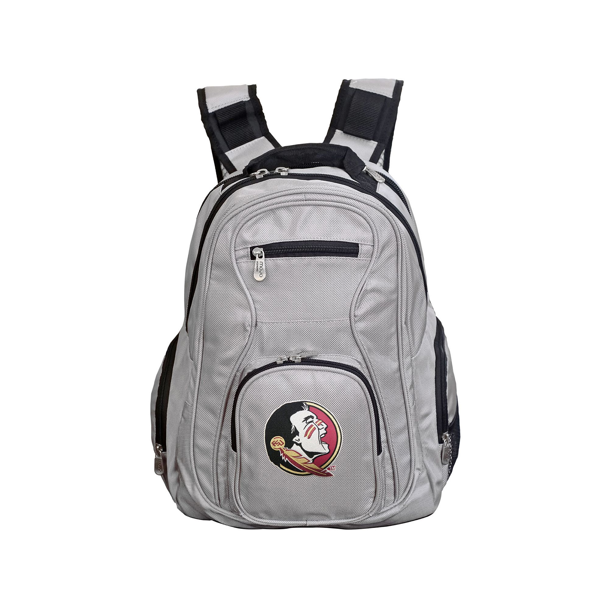 Florida State Seminoles Premium Laptop Backpack, Gray