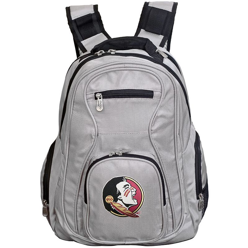 Florida State Seminoles Premium Laptop Backpack, Grey