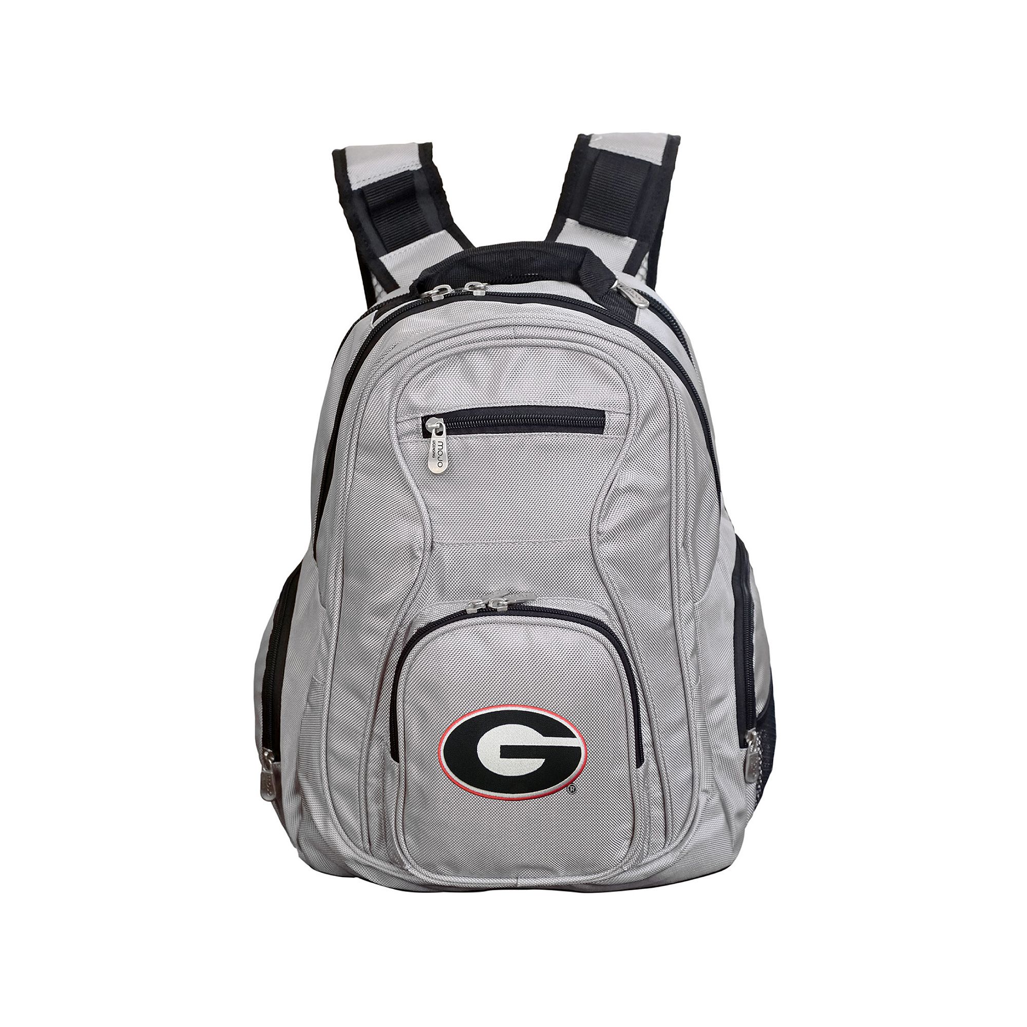 Georgia Bulldogs Premium Laptop Backpack, Gray