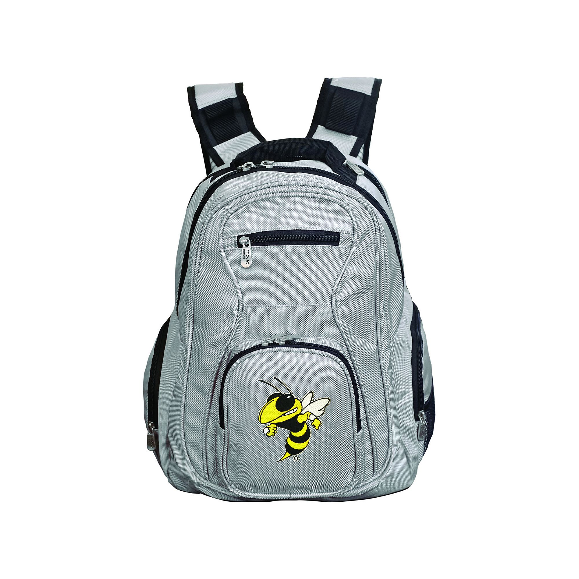 Georgia Tech Yellow Jackets Premium Laptop Backpack, Gray