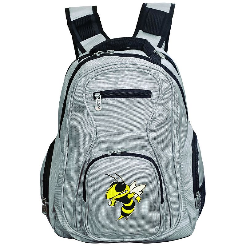 Georgia Tech Yellow Jackets Premium Laptop Backpack, Grey