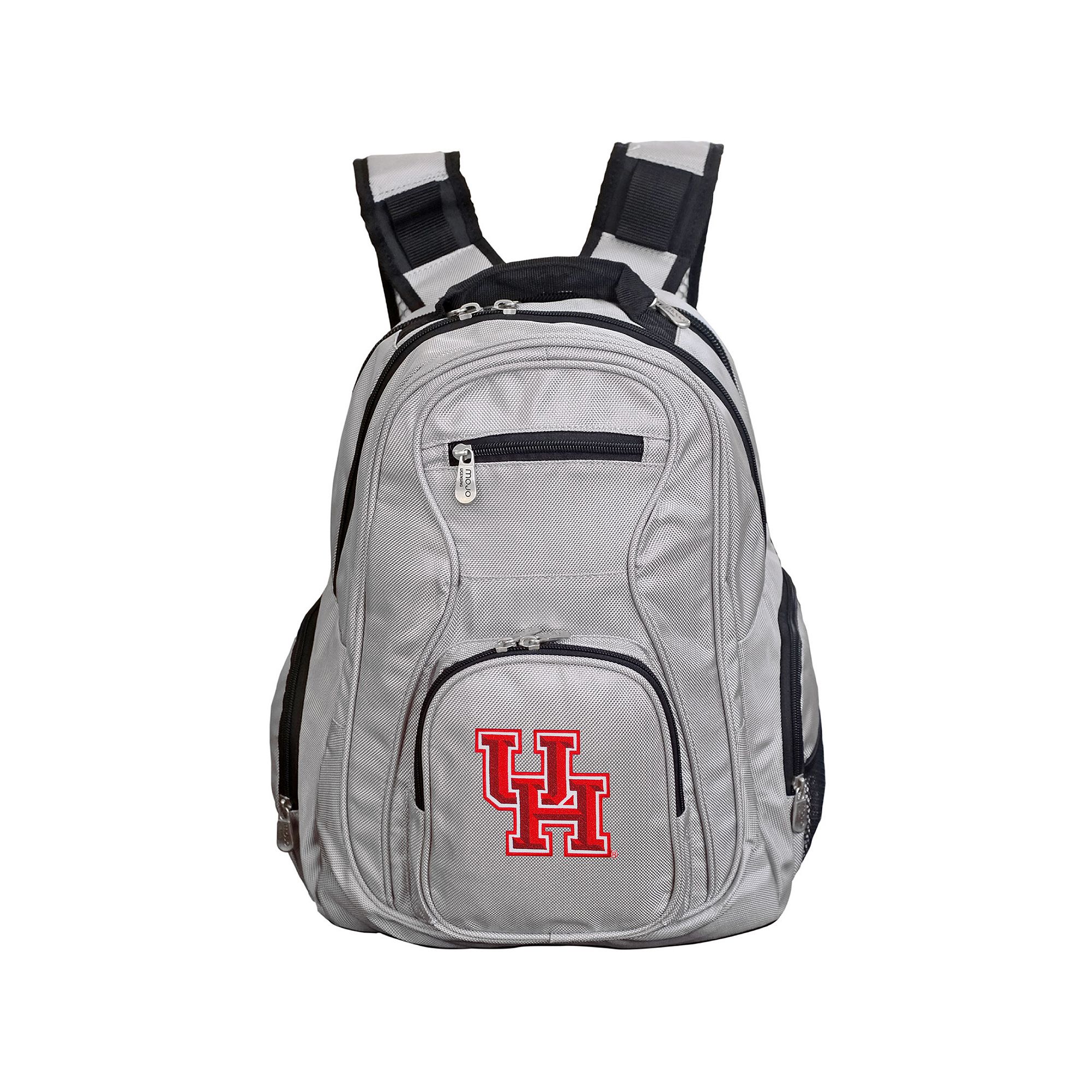Houston Cougars Premium Laptop Backpack, Hou Gray