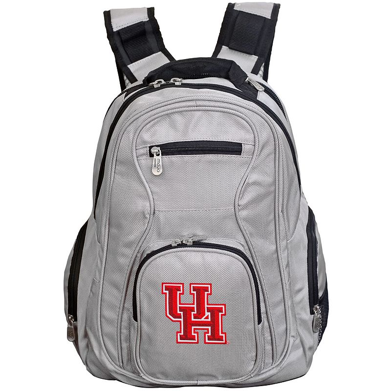 Houston Cougars Premium Laptop Backpack, Grey