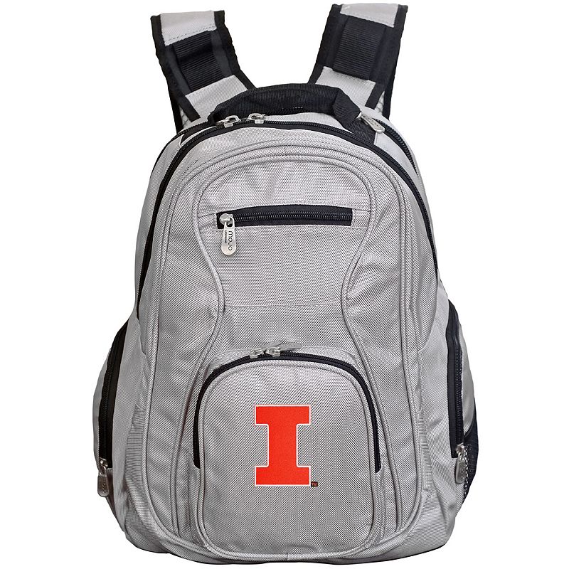 Mojo Illinois Fighting Illini Backpack, Grey