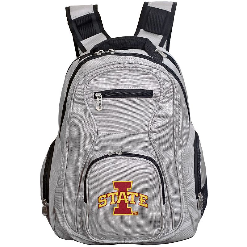 Iowa State Cyclones Premium Laptop Backpack, Grey
