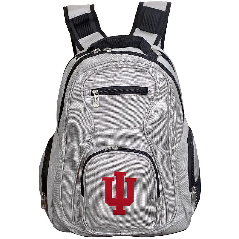 Indiana Hoosiers Premium Laptop Backpack, Grey