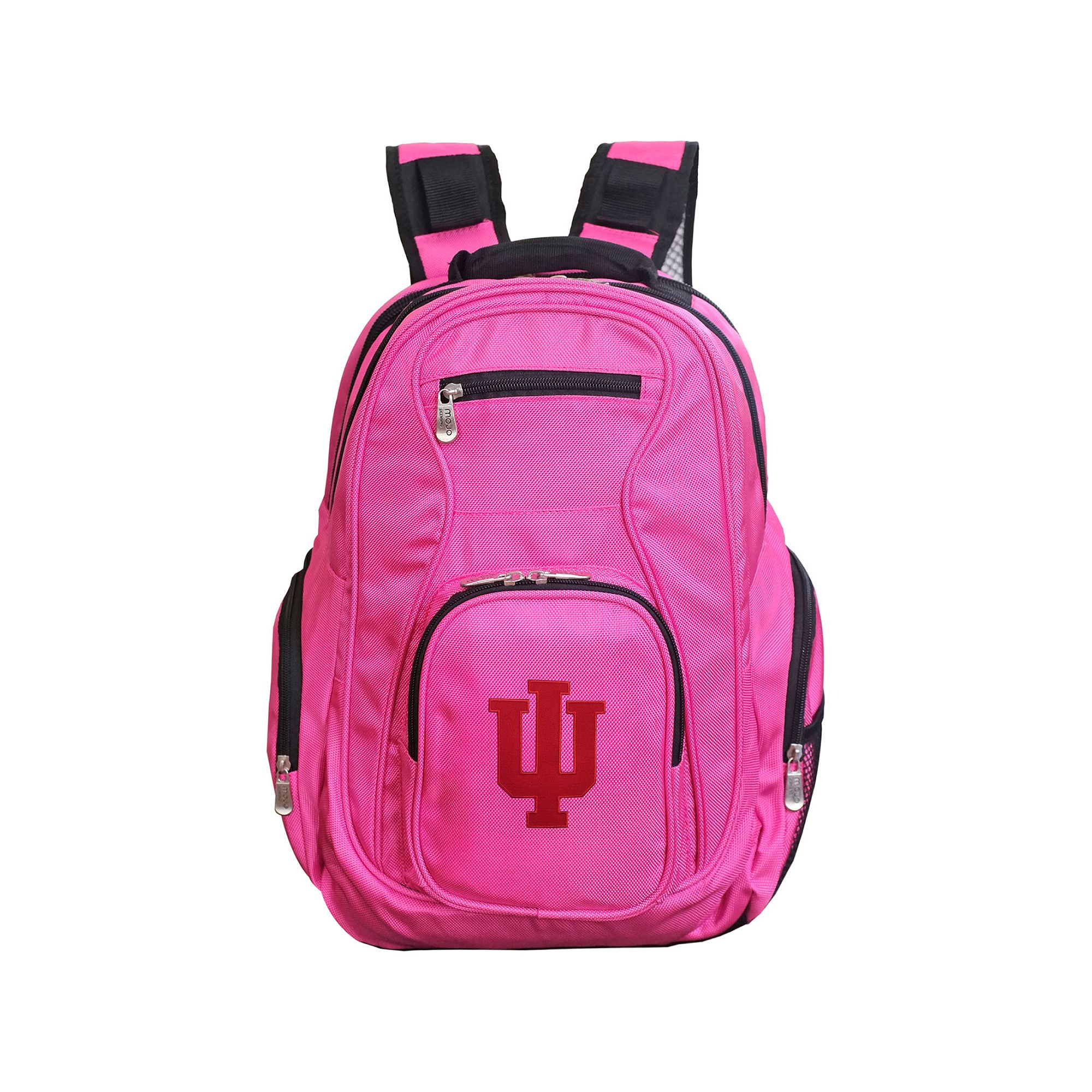 Indiana Hoosiers Premium Laptop Backpack, Pink
