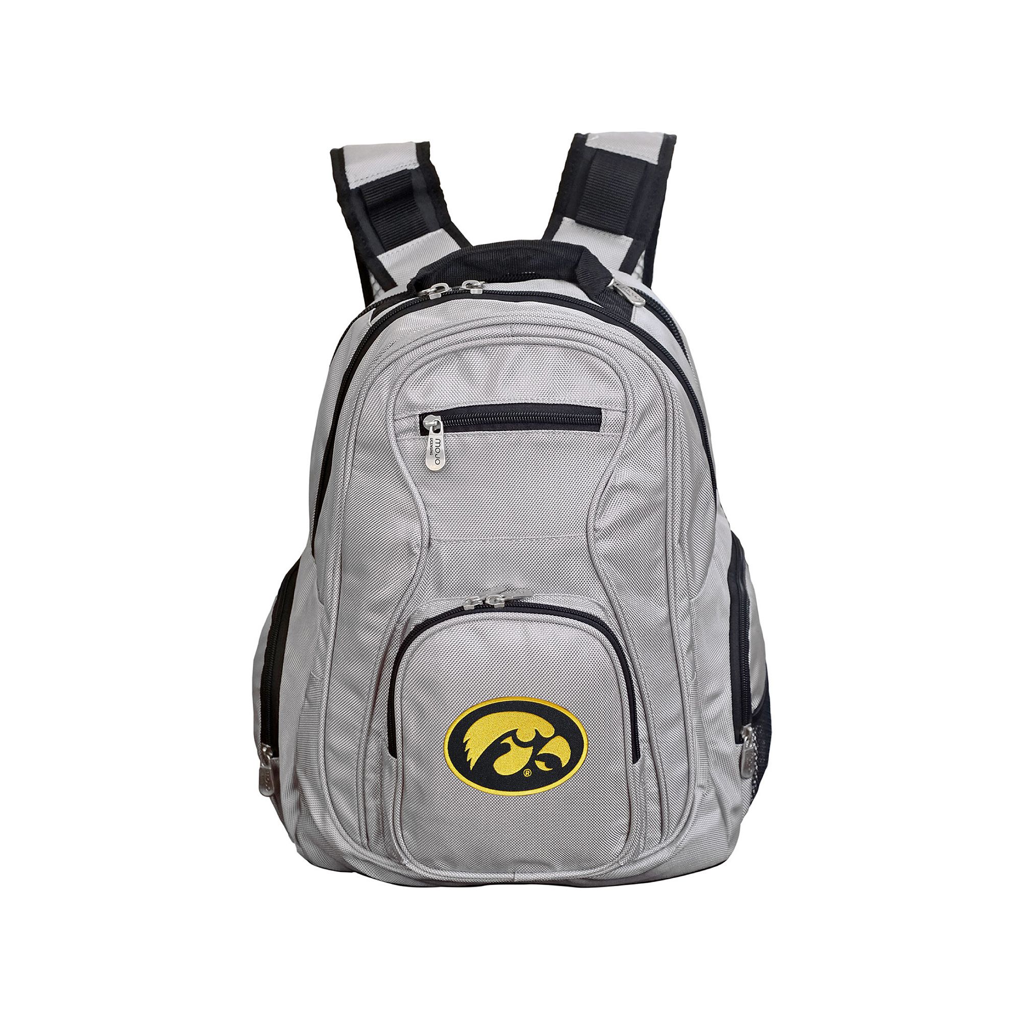 Iowa Hawkeyes Premium Laptop Backpack, Gray