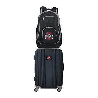 Ohio State Buckeyes Wheeled Carry-On Luggage & Backpack Set