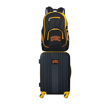 USC Trojans Wheeled Carry-On Luggage & Backpack Set