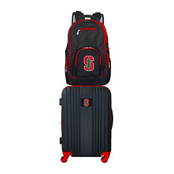 Stanford Cardinal Wheeled Carry-On Luggage & Backpack Set