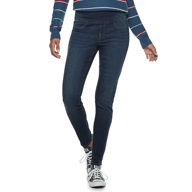 Juniors' SO® Pull-On Mid-Rise Jeggings