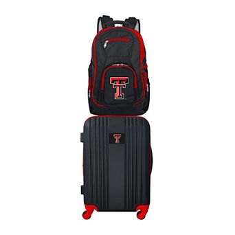Texas Tech Red Raiders Wheeled Carry-On Luggage & Backpack Set