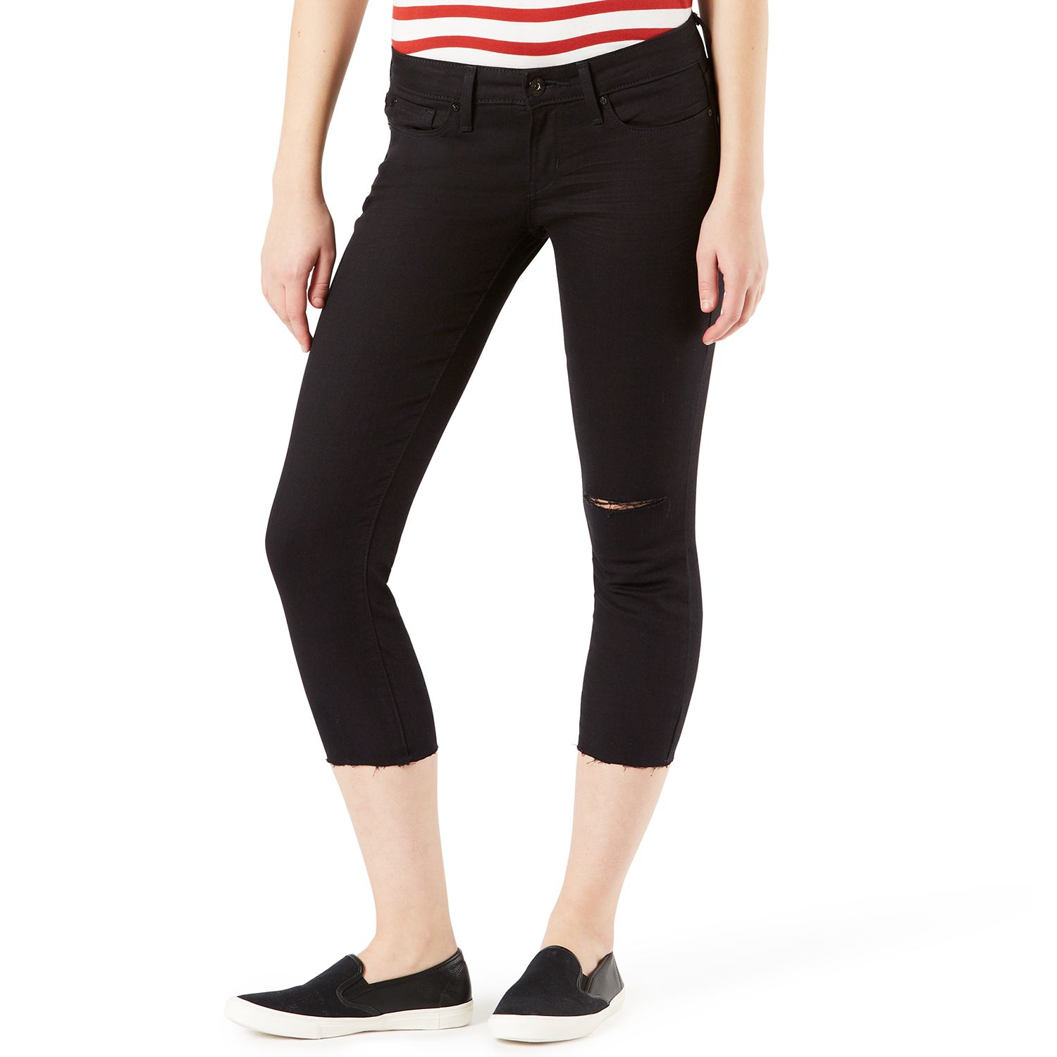 levi's low rise skinny jeans