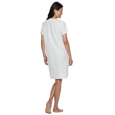 Women's Croft & Barrow® Seersucker Duster Robe