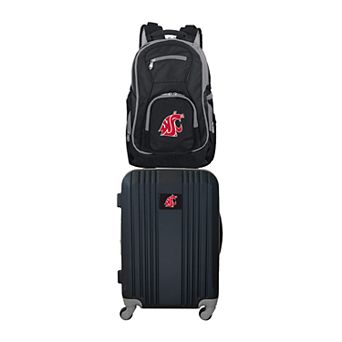 Washington State Cougars Wheeled Carry-On Luggage & Backpack Set