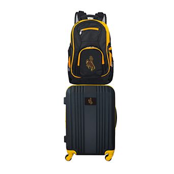 Wyoming Cowboys Wheeled Carry-On Luggage & Backpack Set