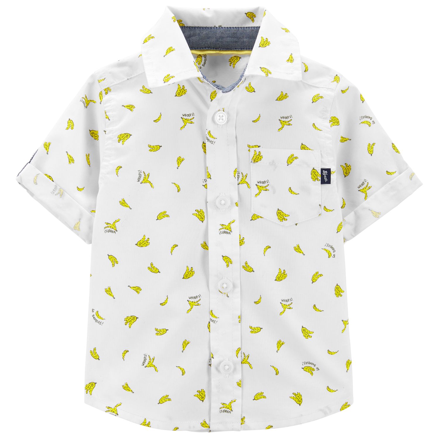 baby polo button down shirt