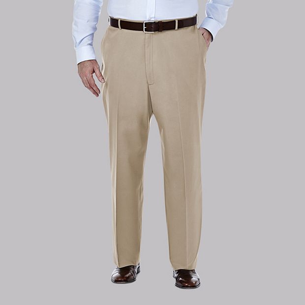 white christmas dresses Haggar Premium Comfort Dress Pants, Pleated Front in Dark Chocolate main image 1