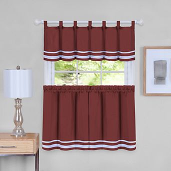 Achim Dakota Tier Pair & Valance Set