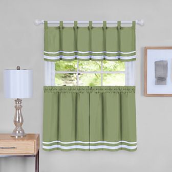 Achim Dakota Tier Pair & Valance Set