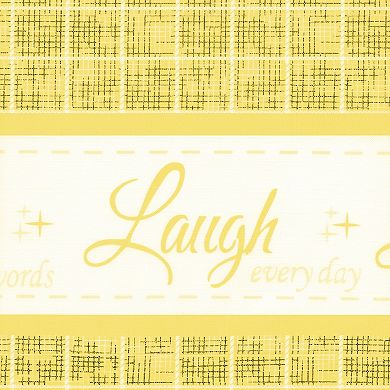 Live, Love, Laugh Window Curtain Tier Pair & Valance