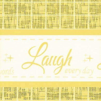 Live, Love, Laugh Window Curtain Tier Pair & Valance