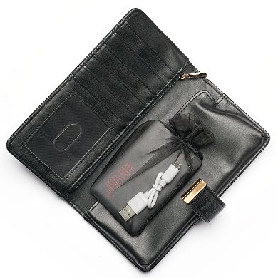 Apt. 9® RFID-Blocking Phone Charging Wallet