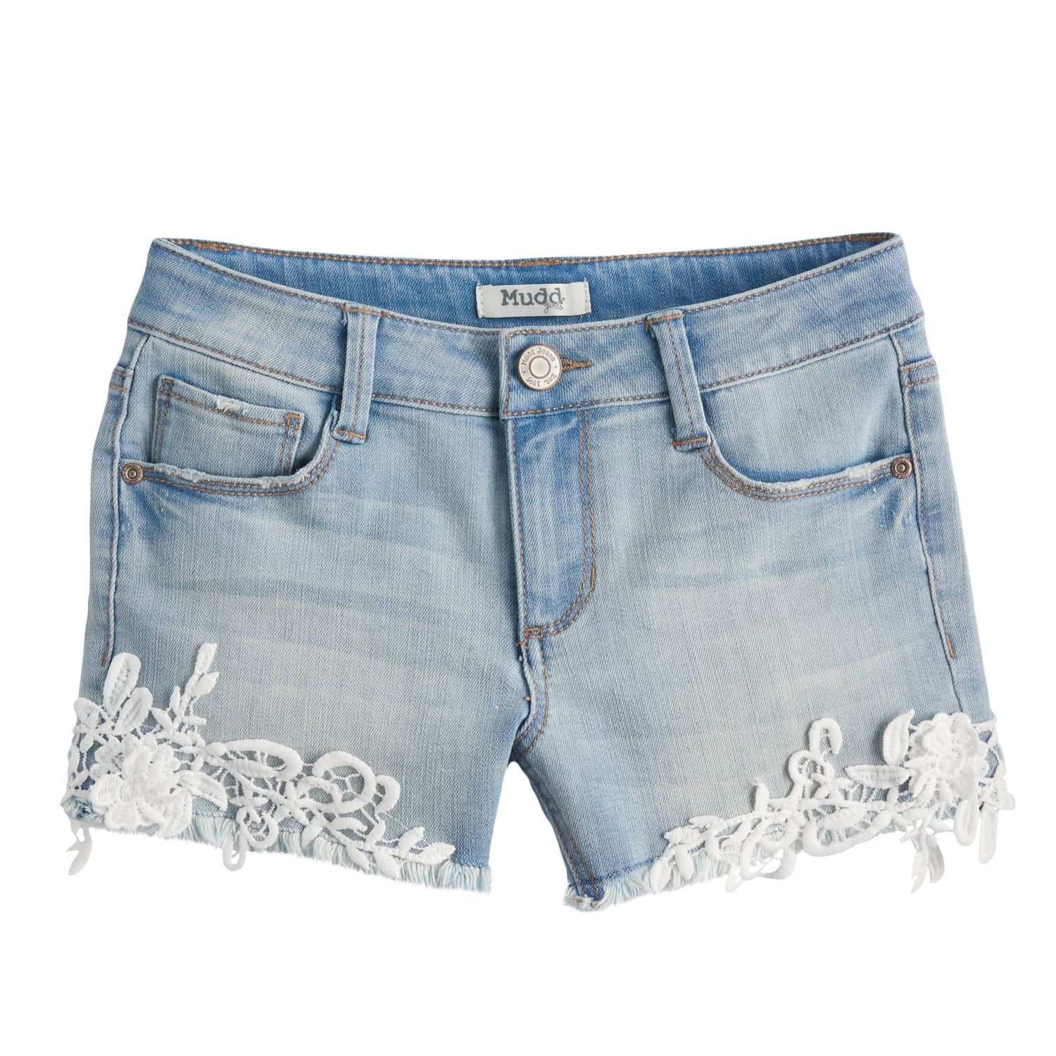 kohls girls jean shorts