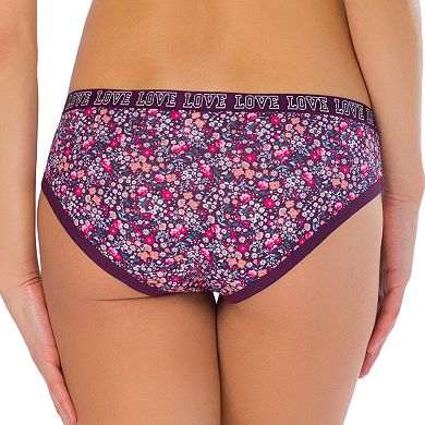SO® "Love" Graphic Waist Hipster Panty