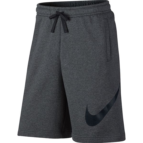 mens big and tall nike fleece shorts