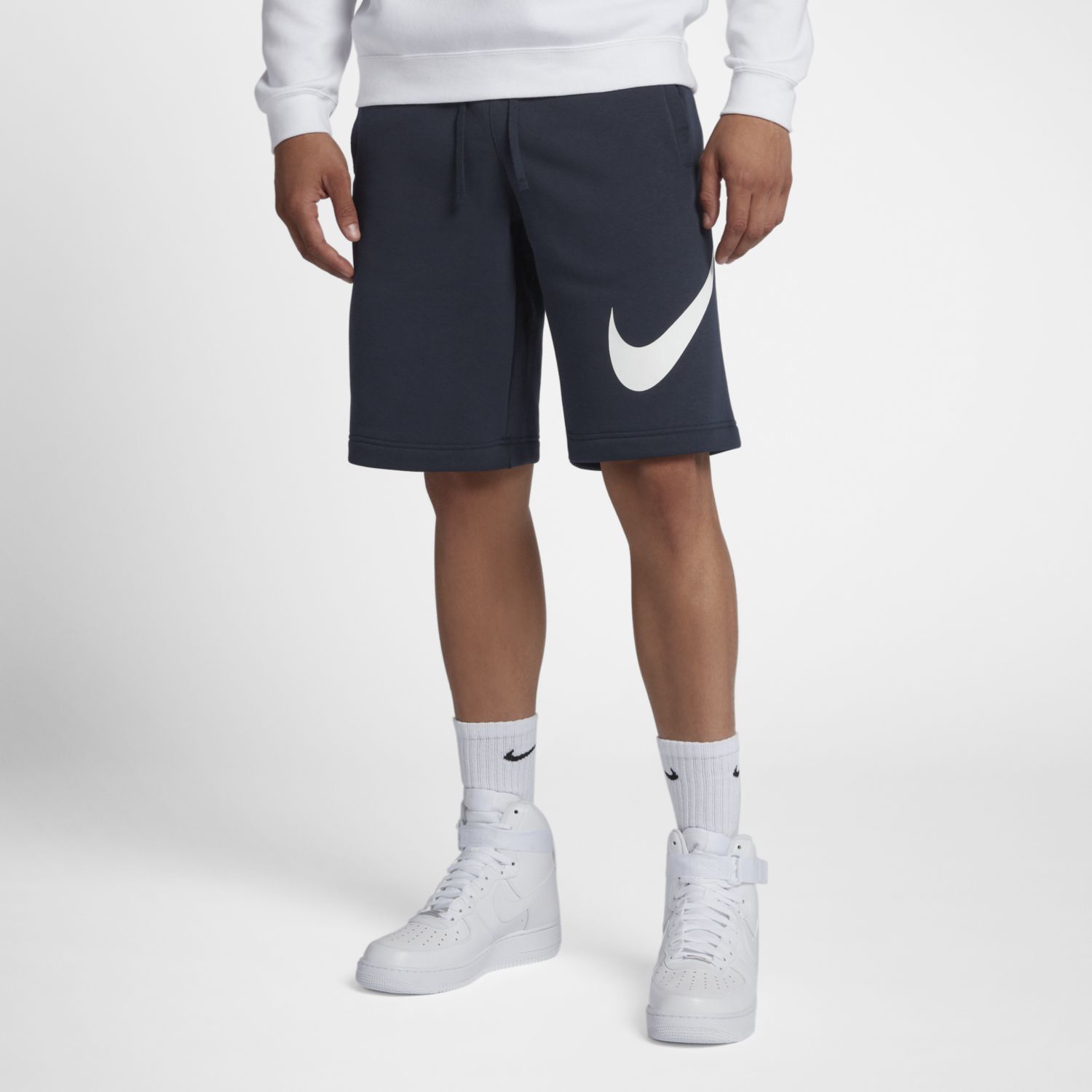 kohls nike fleece shorts