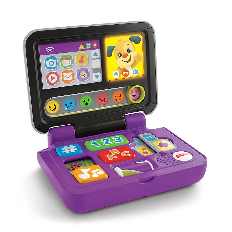 Fisher-Price Laugh & Learn Click & Learn Laptop, Multicolor
