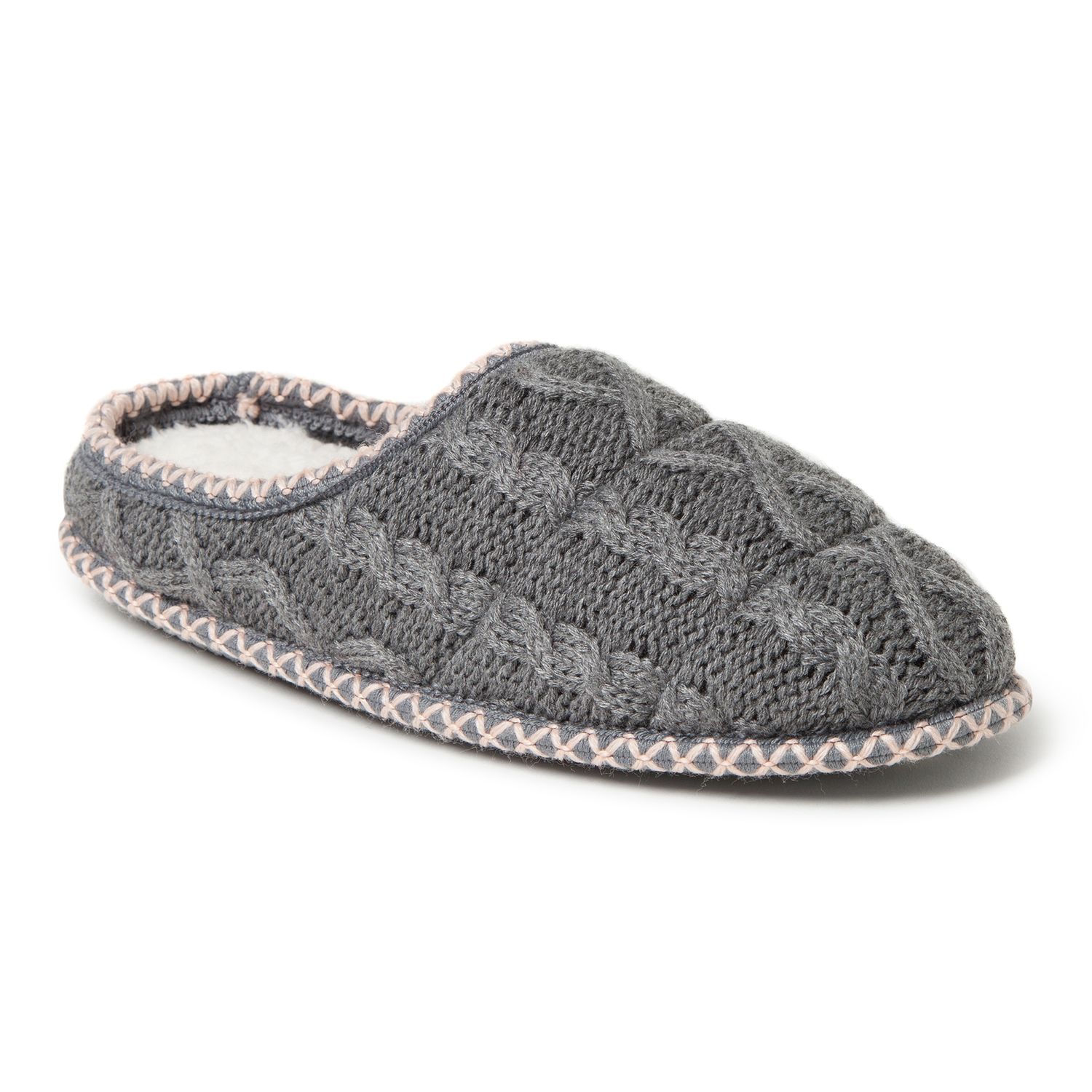 cable knit clogs