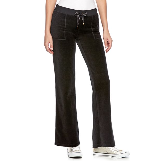 Women s Juicy Couture Bootcut Velour Pants