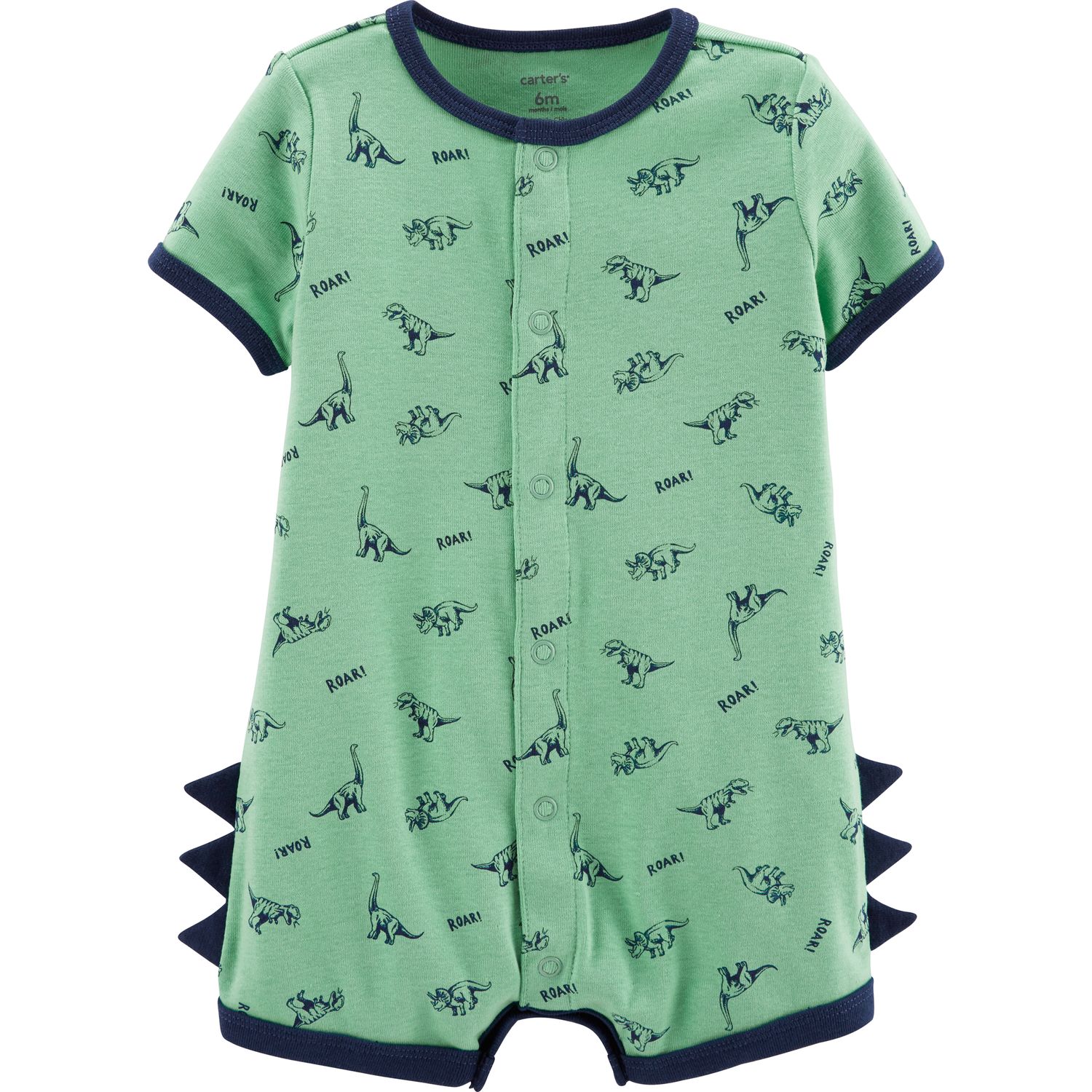 baby boy dinosaur romper