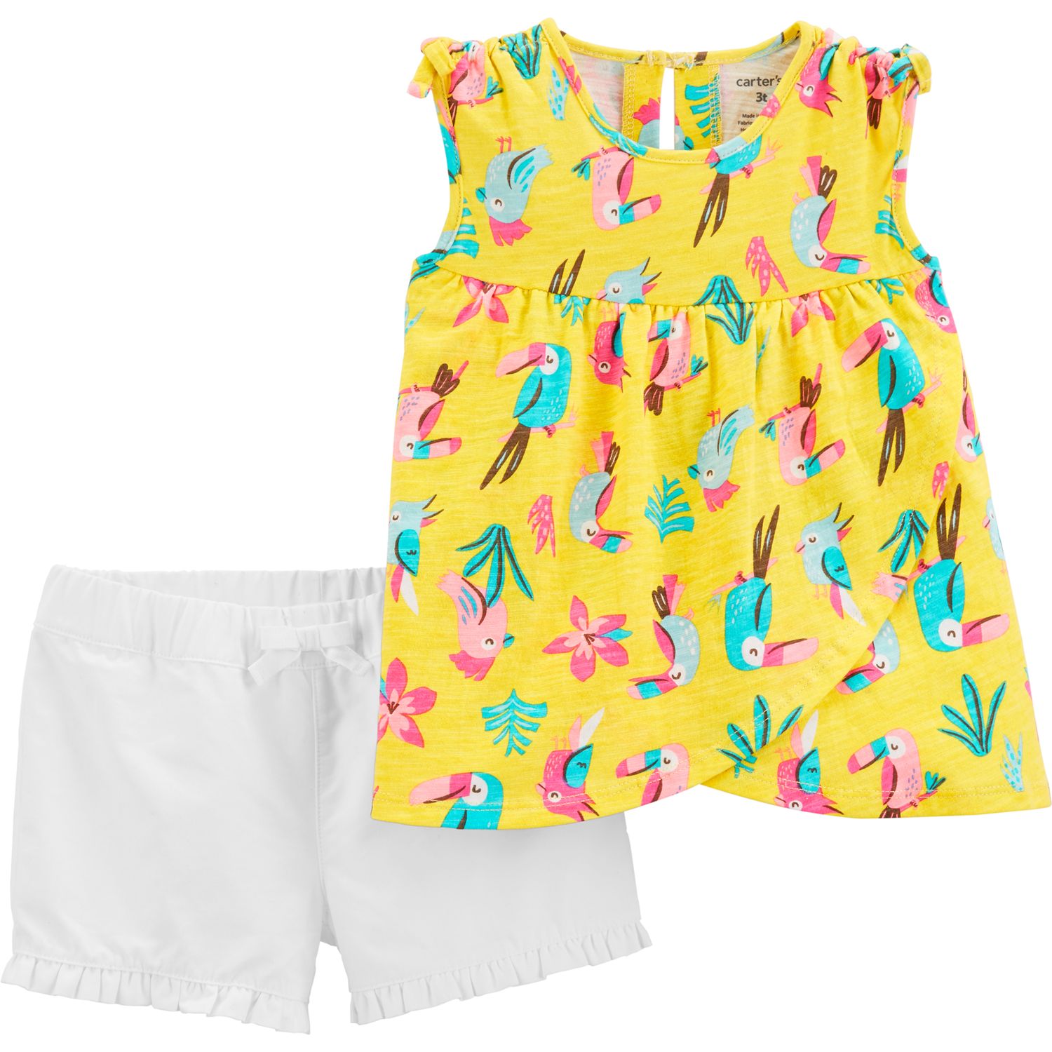 baby shorts and top set