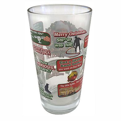 National Lampoon's Christmas Vacation Classic Quotes Oversized 50-Ounce Glass