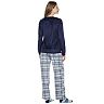 Women's Croft & Barrow® Minky Fleece 3-piece Pajama Set