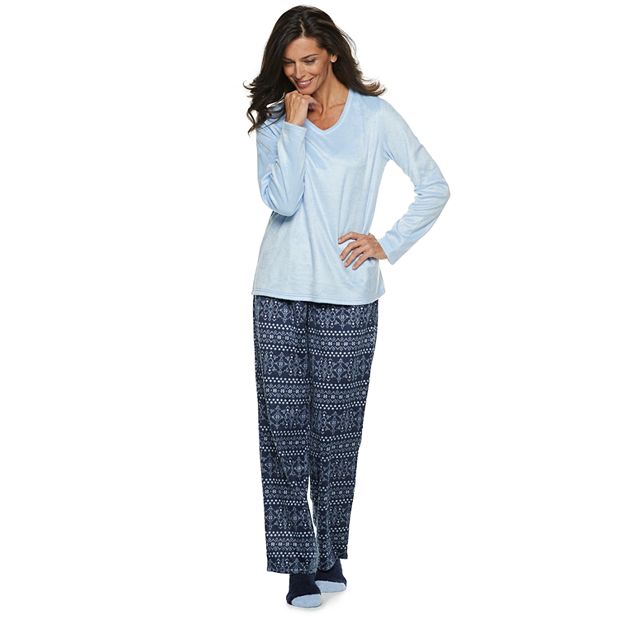 Women's Croft & Barrow® Pajamas: Minky Fleece Nightgown - ShopStyle