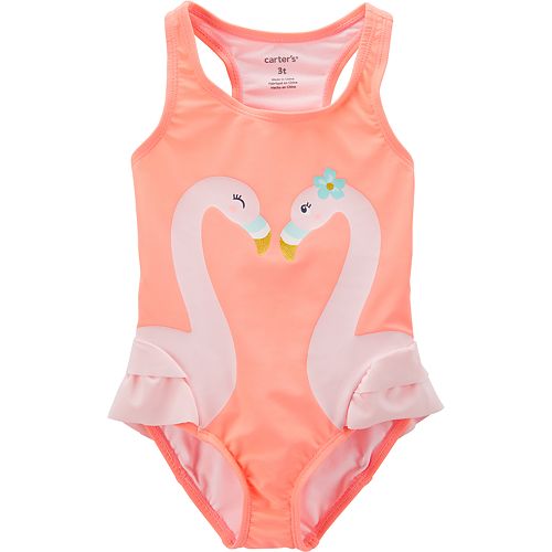 Baby Girl Carter's Flamingo OnePiece Swimsuit