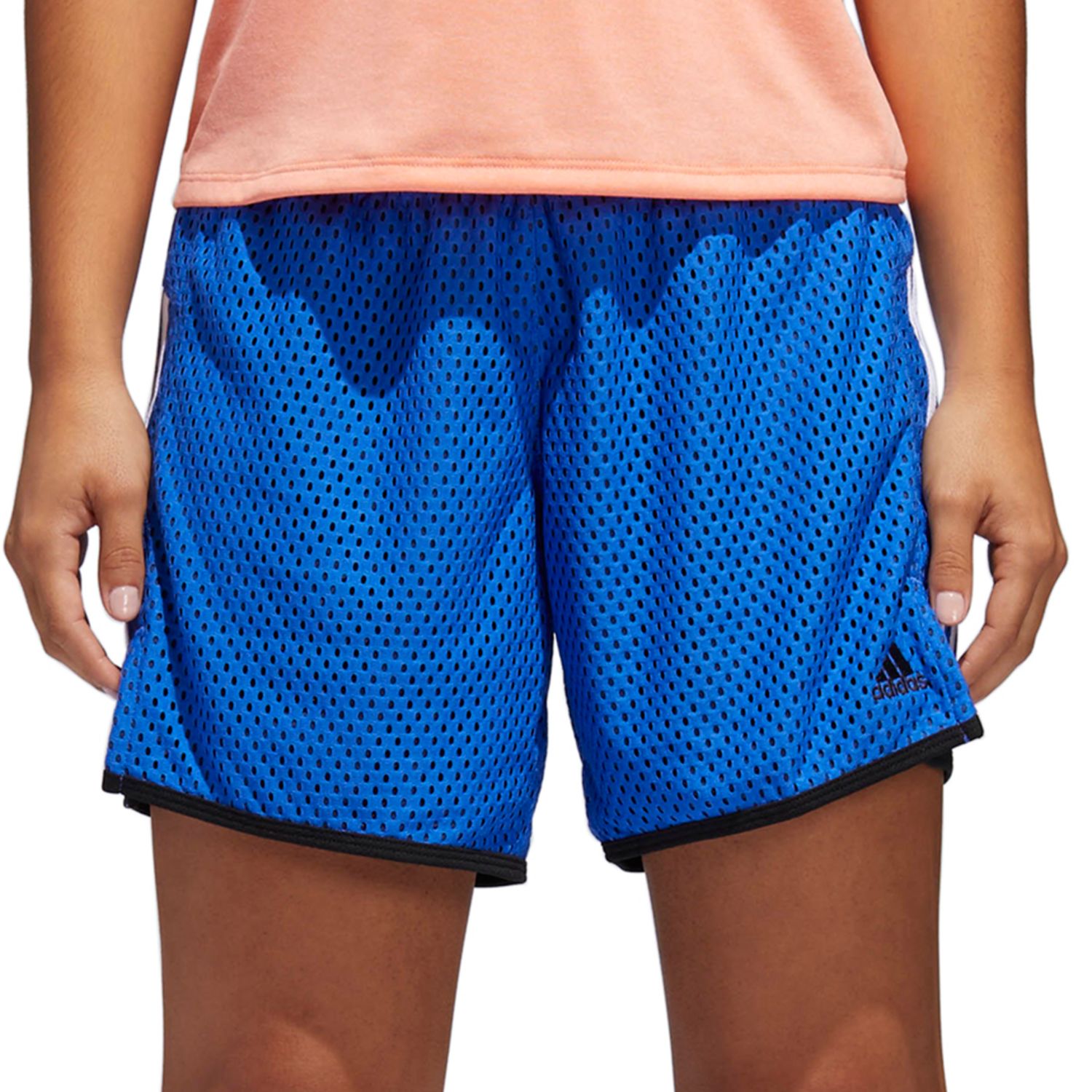 adidas mesh shorts women's