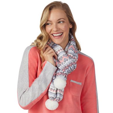 Women's Cuddl Duds Wonderland 3-piece Microfleece Pajama Set