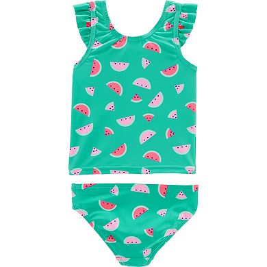 Baby Girl OshKosh B'gosh® Watermelon Tankini Top & Bikini Bottoms Set