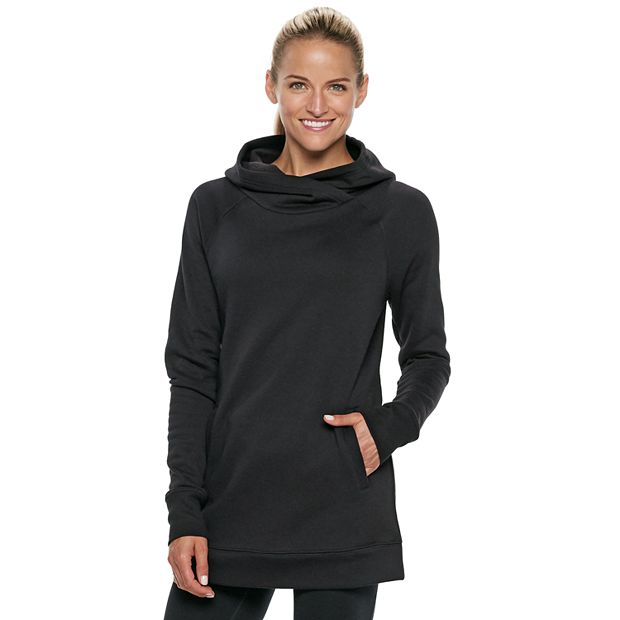 Women's Tek Gear® Ultrasoft Fleece Hoodie, Size: Medium, Black